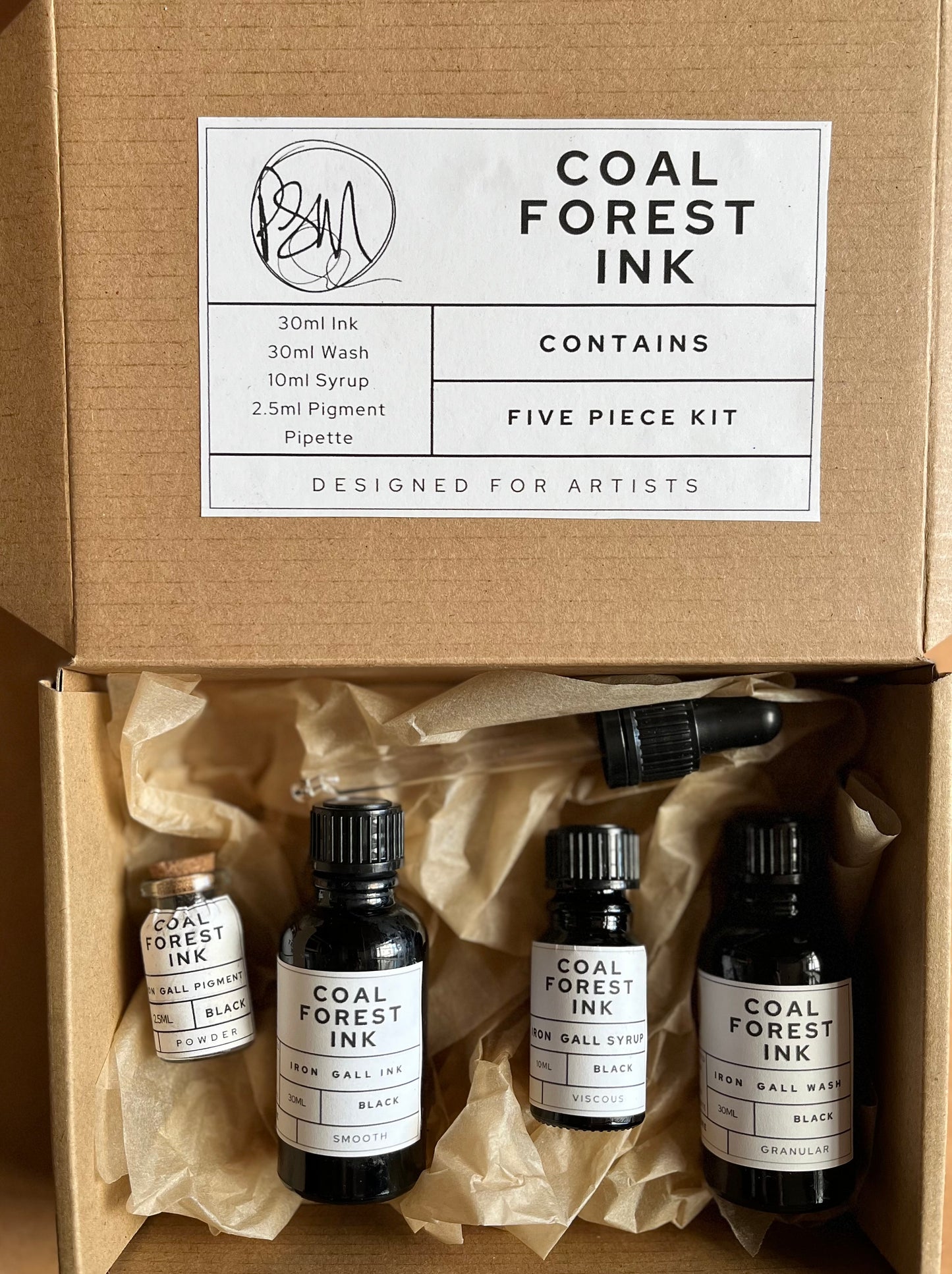 Coal Forest Ink Set